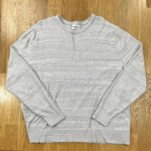 Goodfellow & Co Gray Long Sleeve Crewneck Sweater - Picture 3 of 11
